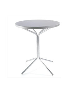 Aluminium Hocker Bistro Table