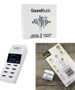 Ramadan Bundle Deal: San Sound Buds + 8A USB Charger + TWS Earbuds