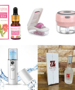 Ramadan Bundle: Vegetable Chopper + Galic Masher + Veyes For Woman + Rose Essential