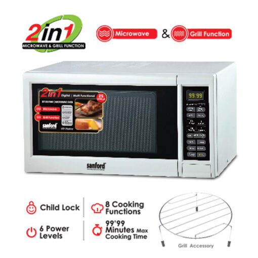 SF5632MO Sanford Microwave Oven 25 Litres