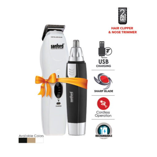 Sanford Rechargeable Hair Clipper & Nose Trimmer